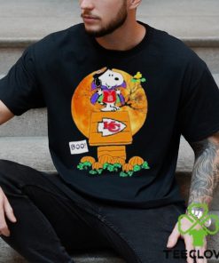 Snoopy and Woodstock Witch Boo Kansas City Chiefs Halloween shirt