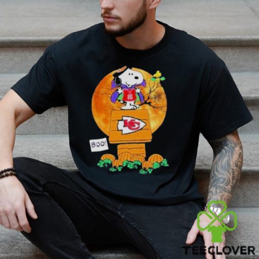 Snoopy and Woodstock Witch Boo Kansas City Chiefs Halloween shirt