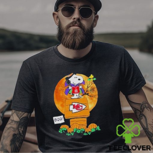 Snoopy and Woodstock Witch Boo Kansas City Chiefs Halloween shirt