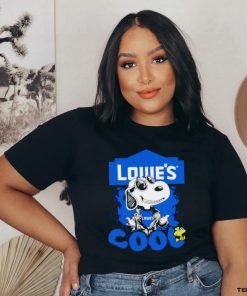 Snoopy and Woodstock cool Lowe’s logo shirt 1 Snoopy and Woodstock cool Lowe’s logo shirt