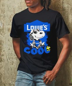 Snoopy and Woodstock cool Lowe’s logo shirt 2 Snoopy and Woodstock cool Lowe’s logo shirt