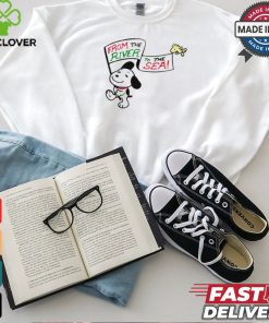 Snoopy and Woodstock from the river to the sea shirt