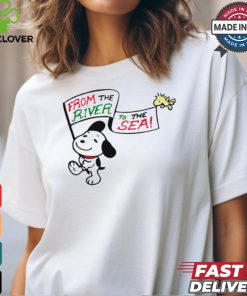 Snoopy and Woodstock from the river to the sea shirt