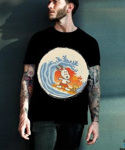Snoopy and Woodstock surfing shirt