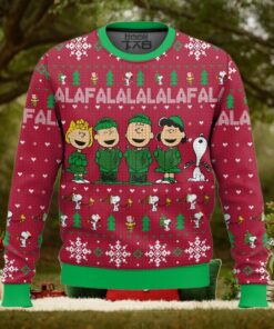 Snoopy and friend Christmas ugly sweater