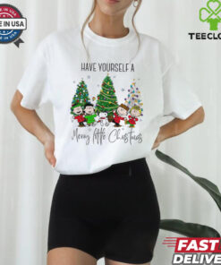 Snoopy and friends have yourself a merry little Christmas shirt