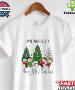 Snoopy and friends have yourself a merry little Christmas shirt