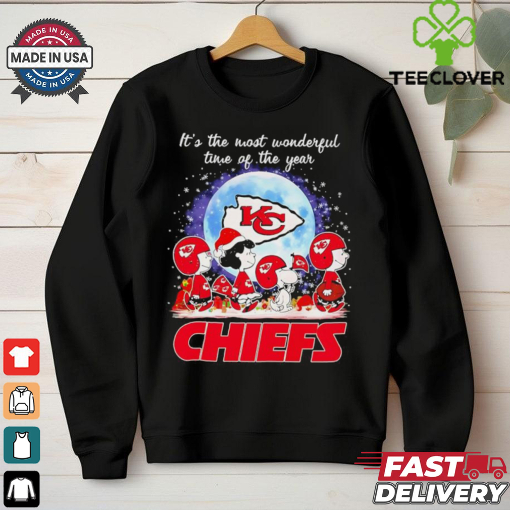 Snoopy and friends road it’s the most wonderful time of the year Kansas City Chiefs shirt Snoopy and friends road it’s the most wonderful time of the year Kansas City Chiefs shirt