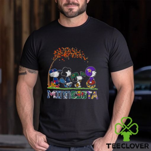 Snoopy and his friends Minnesota team sports 2023 shirt
