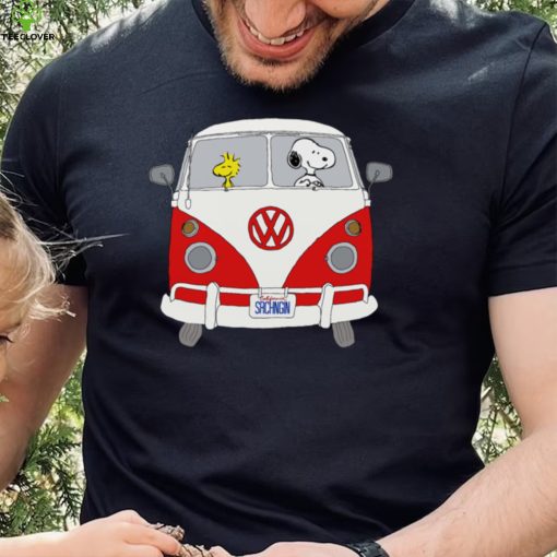 Snoopy and woodstock driving Hippie Volkswagen Beetle hoodie, sweater, longsleeve, shirt v-neck, t-shirt