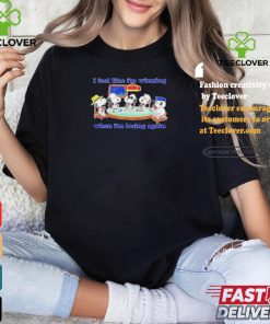 Snoopy birthday asf today perfect time shirt