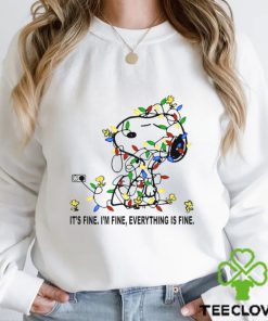 Snoopy everything is fine shirt