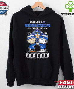 Snoopy forever a Houston Astros fan win or lose no matter what hoodie, sweater, longsleeve, shirt v-neck, t-shirt