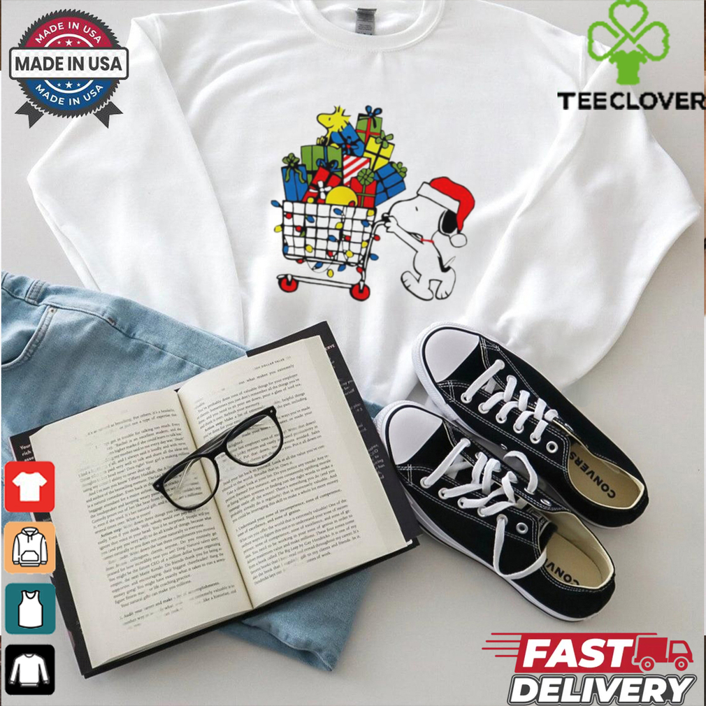 Snoopy go to the supermarket christmas shirt Snoopy go to the supermarket christmas shirt
