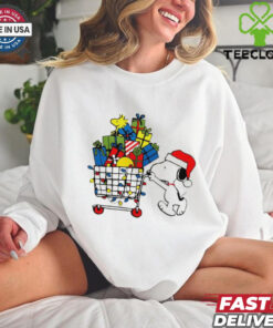 Snoopy go to the supermarket christmas shirt
