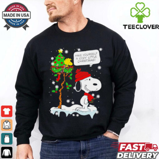 Snoopy have yourself a cozy little Christmas shirt