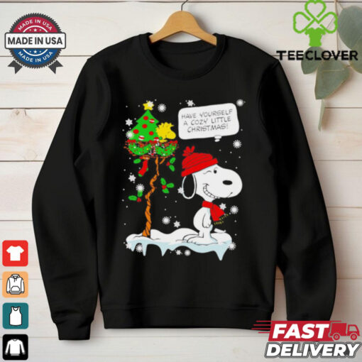 Snoopy have yourself a cozy little Christmas shirt