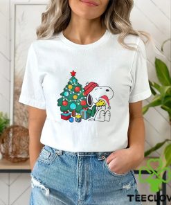 Snoopy hug Woodstock Christmas tree Shirt 2 Snoopy hug Woodstock Christmas tree Shirt