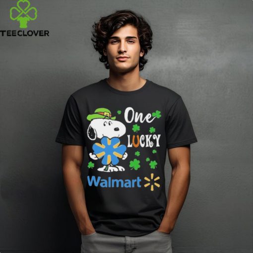 Snoopy one Lucky Walmart Shirt