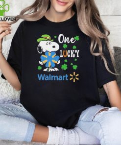 Snoopy one Lucky Walmart Shirt