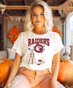 Snoopy painting Colgate Raiders shirt