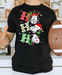 Snoopy santa Ho Ho Ho christmas shirt