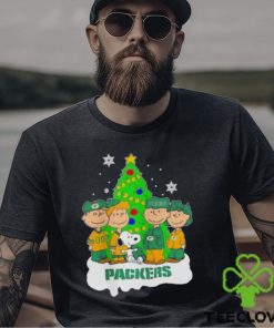 Snoopy the Peanuts Green Bay Packers Christmas Shirt