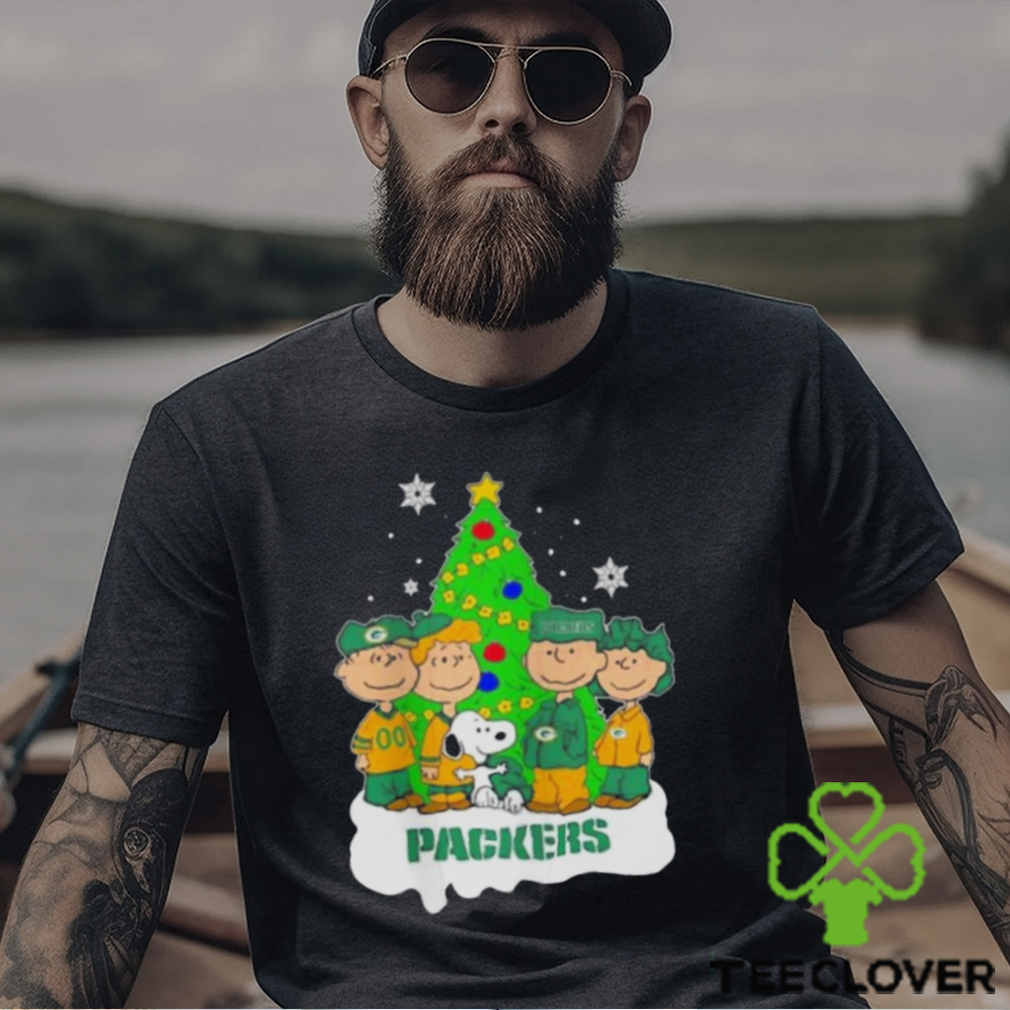 Snoopy the Peanuts Green Bay Packers Christmas Shirt Snoopy the Peanuts Green Bay Packers Christmas Shirt
