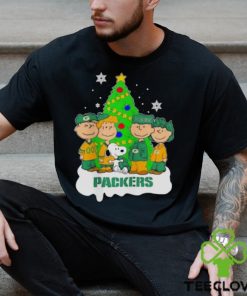 Snoopy the Peanuts Green Bay Packers Christmas Shirt