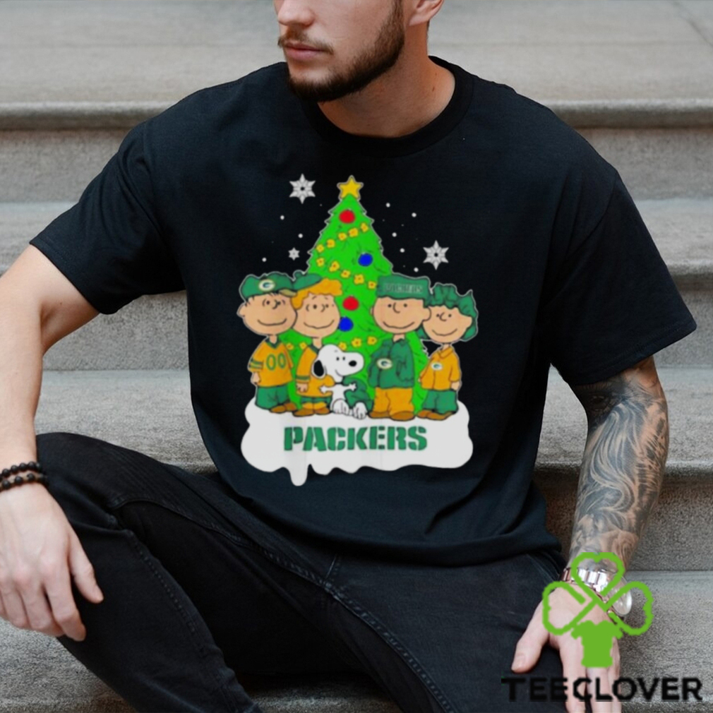 Snoopy the Peanuts Green Bay Packers Christmas Shirt Snoopy the Peanuts Green Bay Packers Christmas Shirt