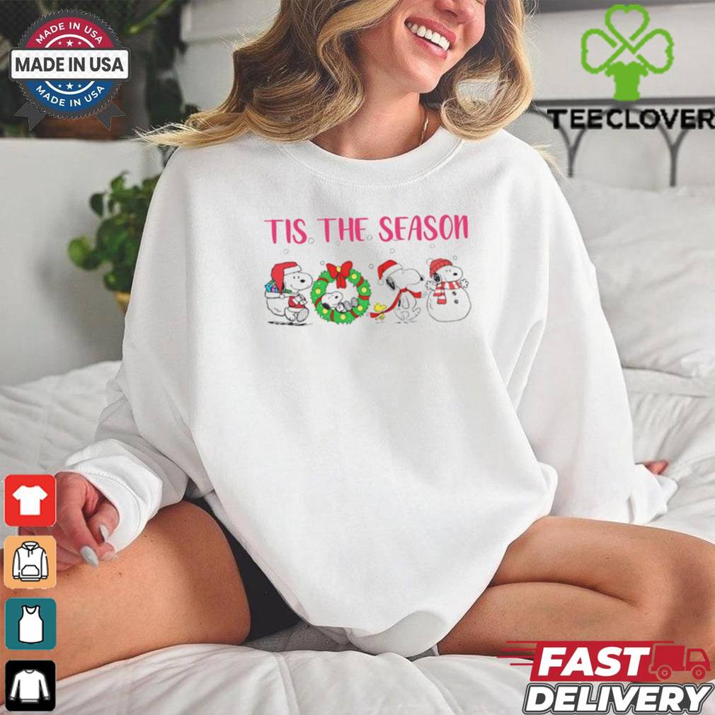 Snoopy tis the season Christmas shirt Snoopy tis the season Christmas shirt