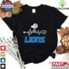Snoopy walking on heartbeat Philadelphia Eagles football shirt