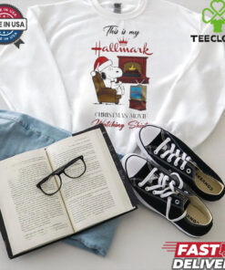 Snoopy ‘This Is My Hallmark Christmas Movie Watching’ Shirt
