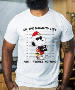 Snoopy’s Naughty List Xmas Lights Shirt
