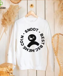 Snoot best BSC meme Coin logo shirt