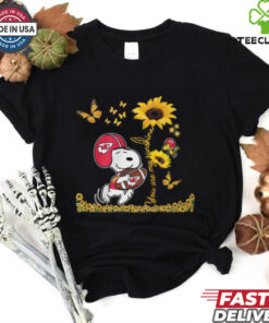 Snoppy And Woodstock Sunflower Kansas City Chiefs Shirt Recovered 3 Snoppy And Woodstock Sunflower Kansas City Chiefs Shirt Recovered