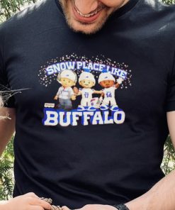 Snow place like Buffalo Bills snowflake shirt