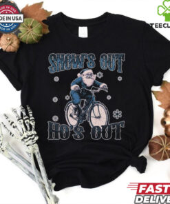 Snow_s Out Present_s Out Funny Christmas T Shirt