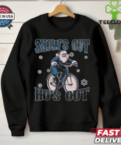 Snow_s Out Present_s Out Funny Christmas T Shirt