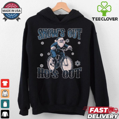 Snow_s Out Present_s Out Funny Christmas T Shirt