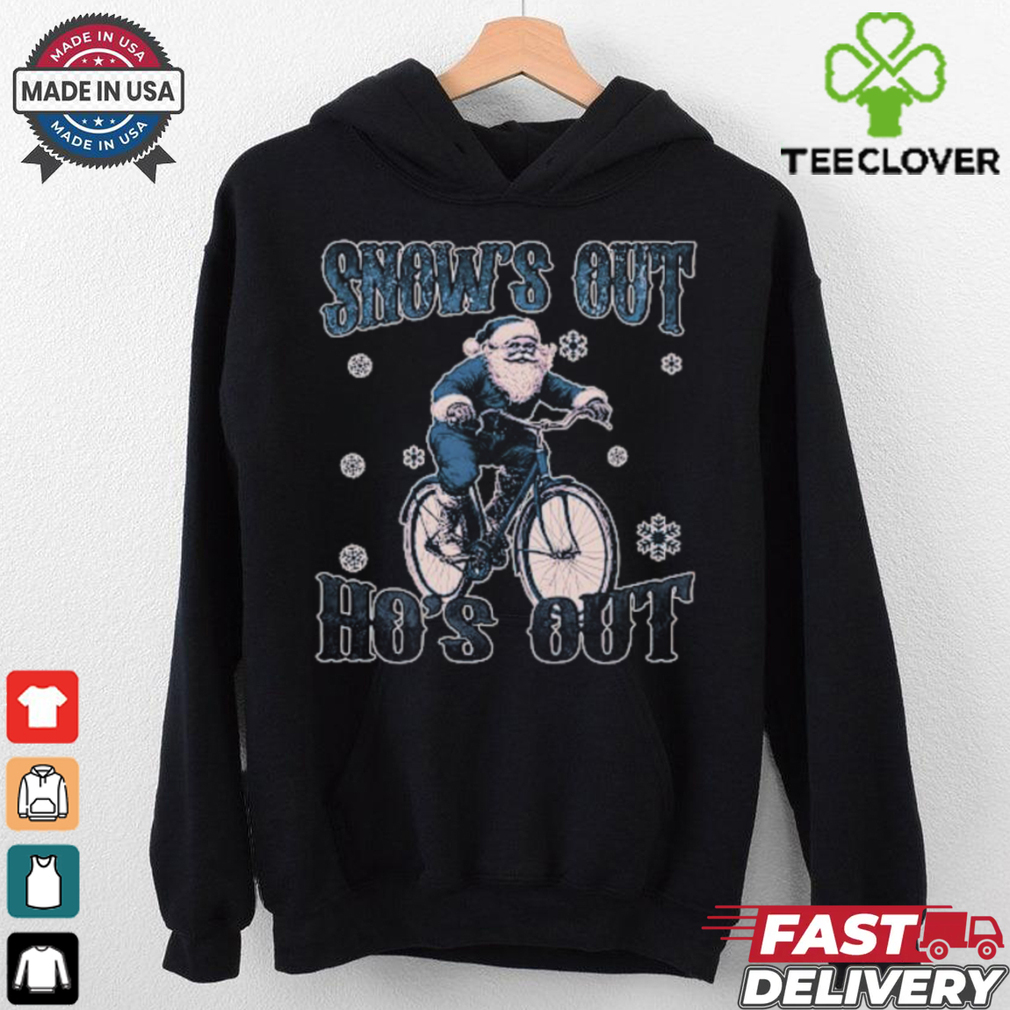 Snow_s Out Present_s Out Funny Christmas T Shirt Snow_s Out Present_s Out Funny Christmas T Shirt
