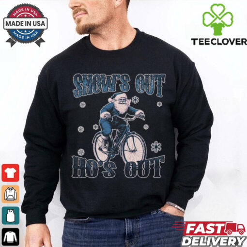 Snow_s Out Present_s Out Funny Christmas T Shirt