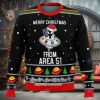 NCAA Christmas Ohio State Buckeyes HoHoHo Mickey Christmas Ugly Sweater For Men Women