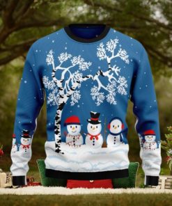 Snowman Beauty Ugly Christmas Sweater Style Gift For Men And Women