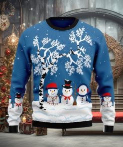 Snowman Beauty Ugly Christmas Sweater Style Gift For Men And Women