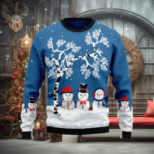 Snowman Beauty Ugly Christmas Sweater Style Gift For Men And Women