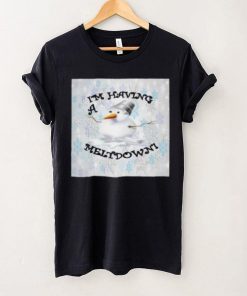 Snowman I’m having a meltdown Christmas T Shirt 5 Snowman I’m having a meltdown Christmas T Shirt