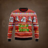 Rolling Stones Big Tongue Unexpected Grinch Stole The Tongue Ugly Christmas Sweater