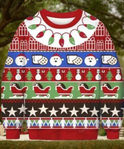 Snowman Tree Ugly Sweater