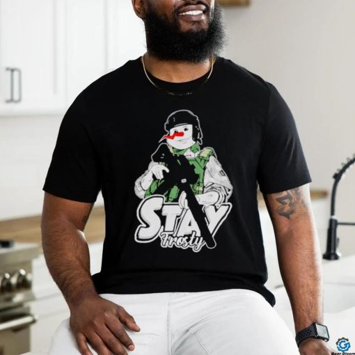 Snowman army stay frosty shirt